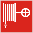 Знак по ГОСТ 12.4.026-2015: F02 Пожарный кран